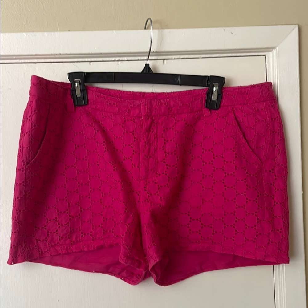 JCPenney Pink Eyelet  Shorts